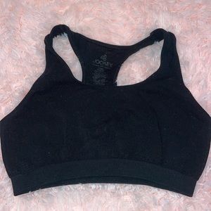 Black sports bra